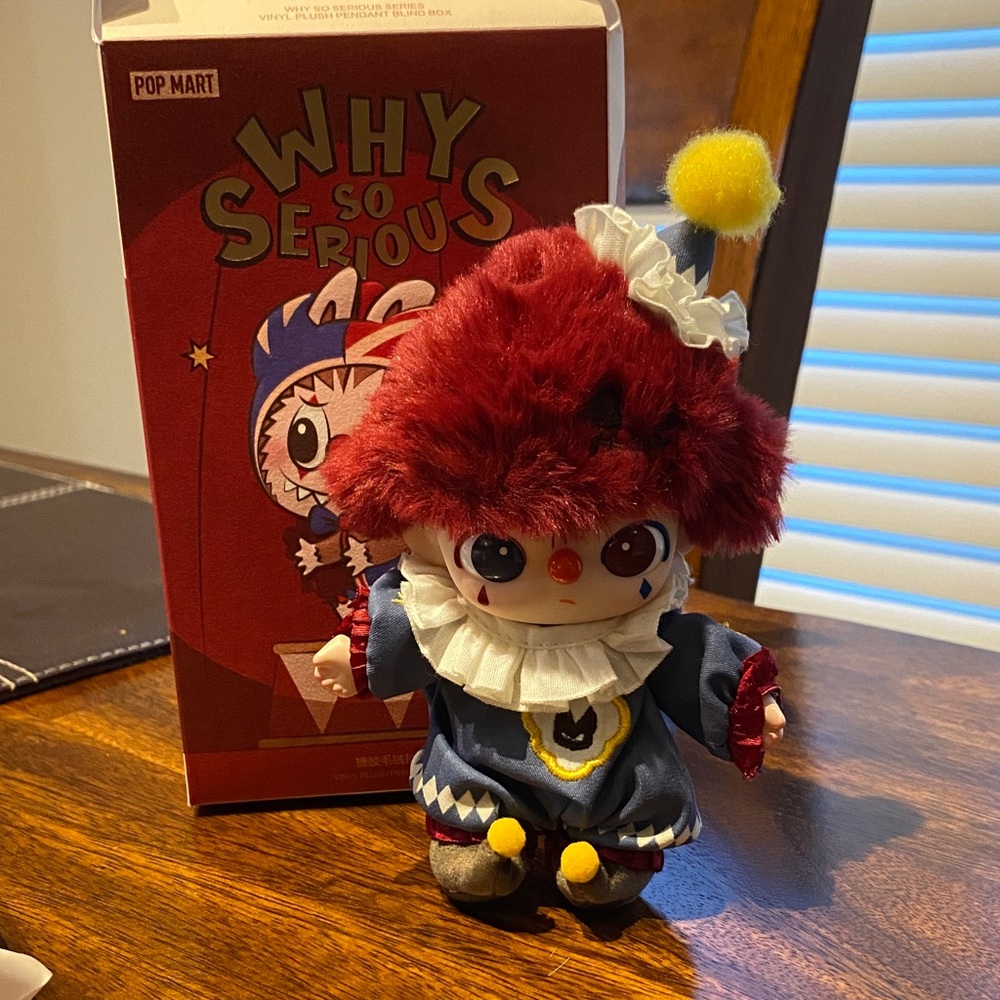 BNWT Pop Mart “Why So Serious?” Flame Clown